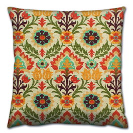 Aberto Design Cojín Multicolor 43 x 43 cm